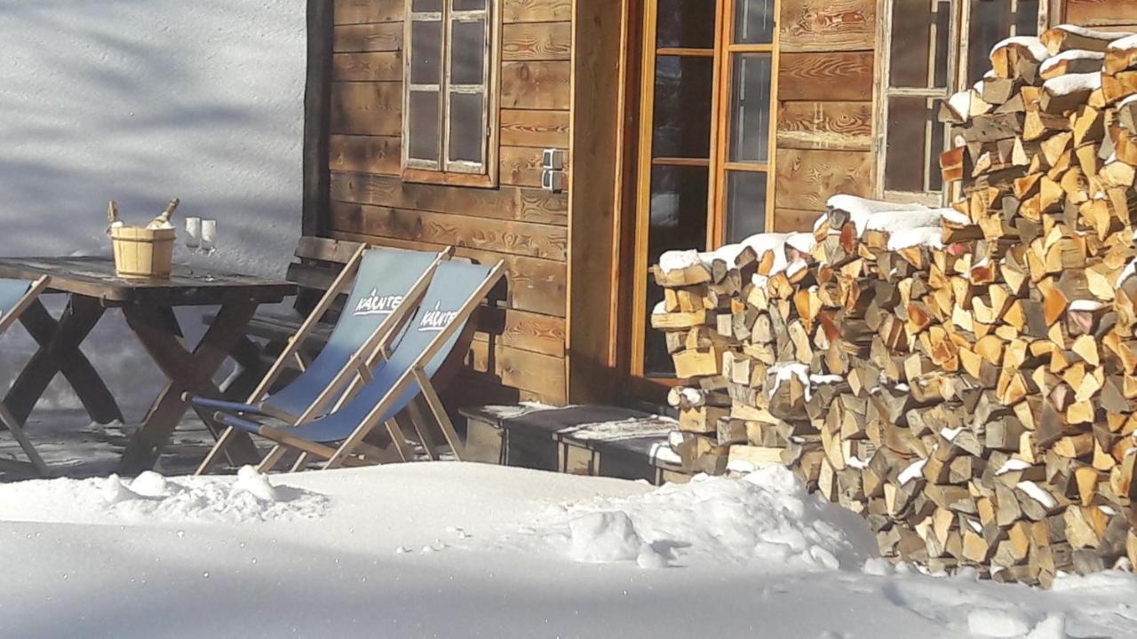 Almhuette Chalet Hirschfisch Bodensdorf Eksteriør bilde