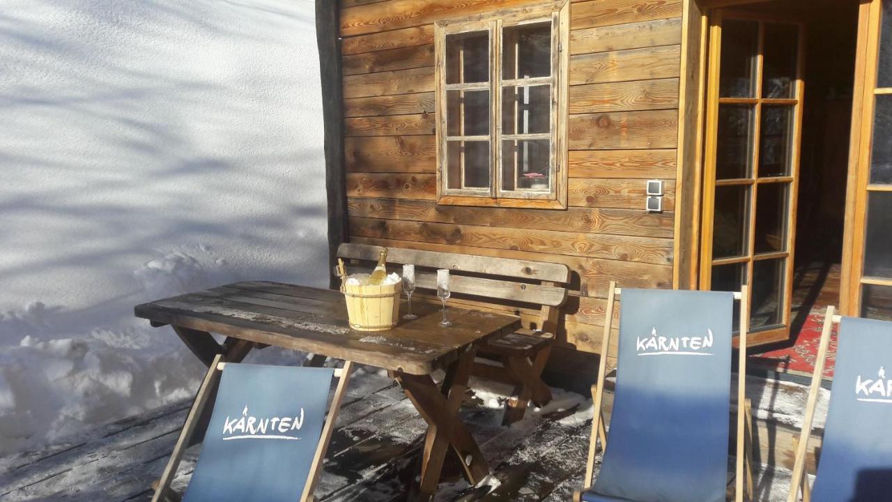 Almhuette Chalet Hirschfisch Bodensdorf Eksteriør bilde
